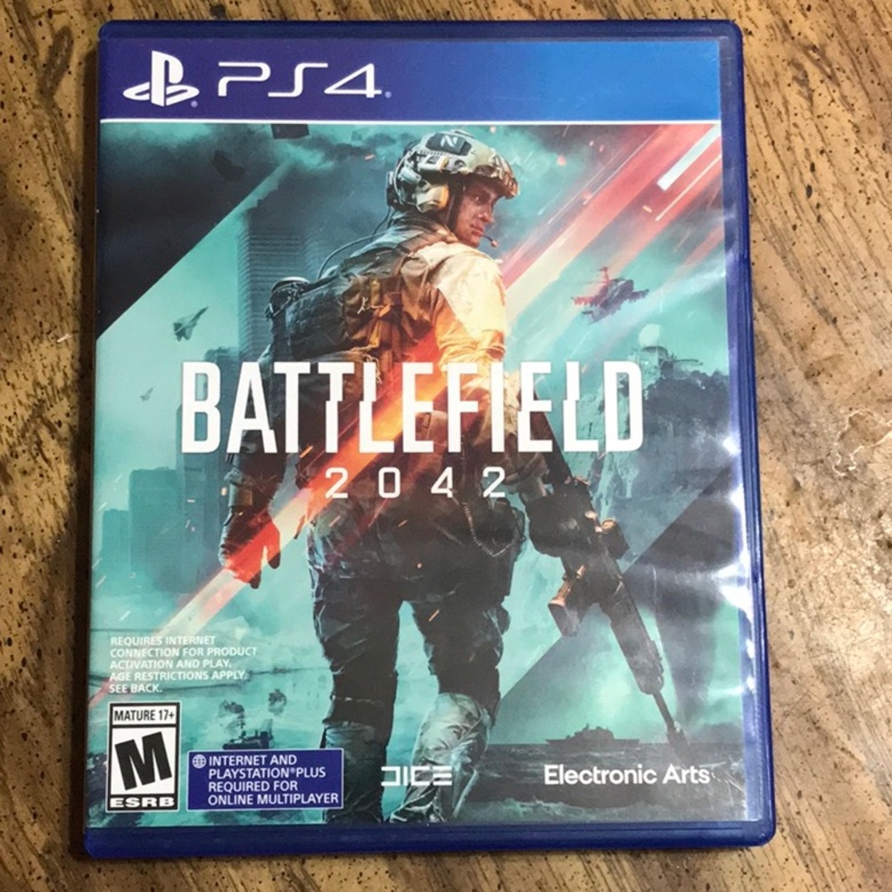 PlayStation 4 game Battlefield 2042